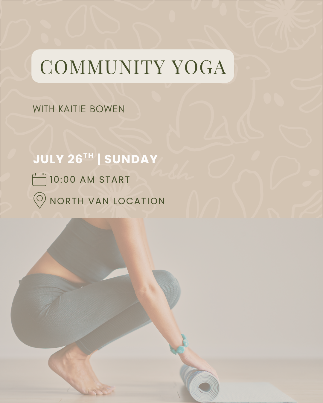 H&H Community Yoga Class - July 26th