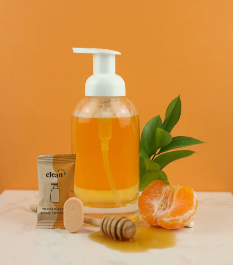 Nature Bee: Honey Clementine Foaming Hand Soap Refill Tablets